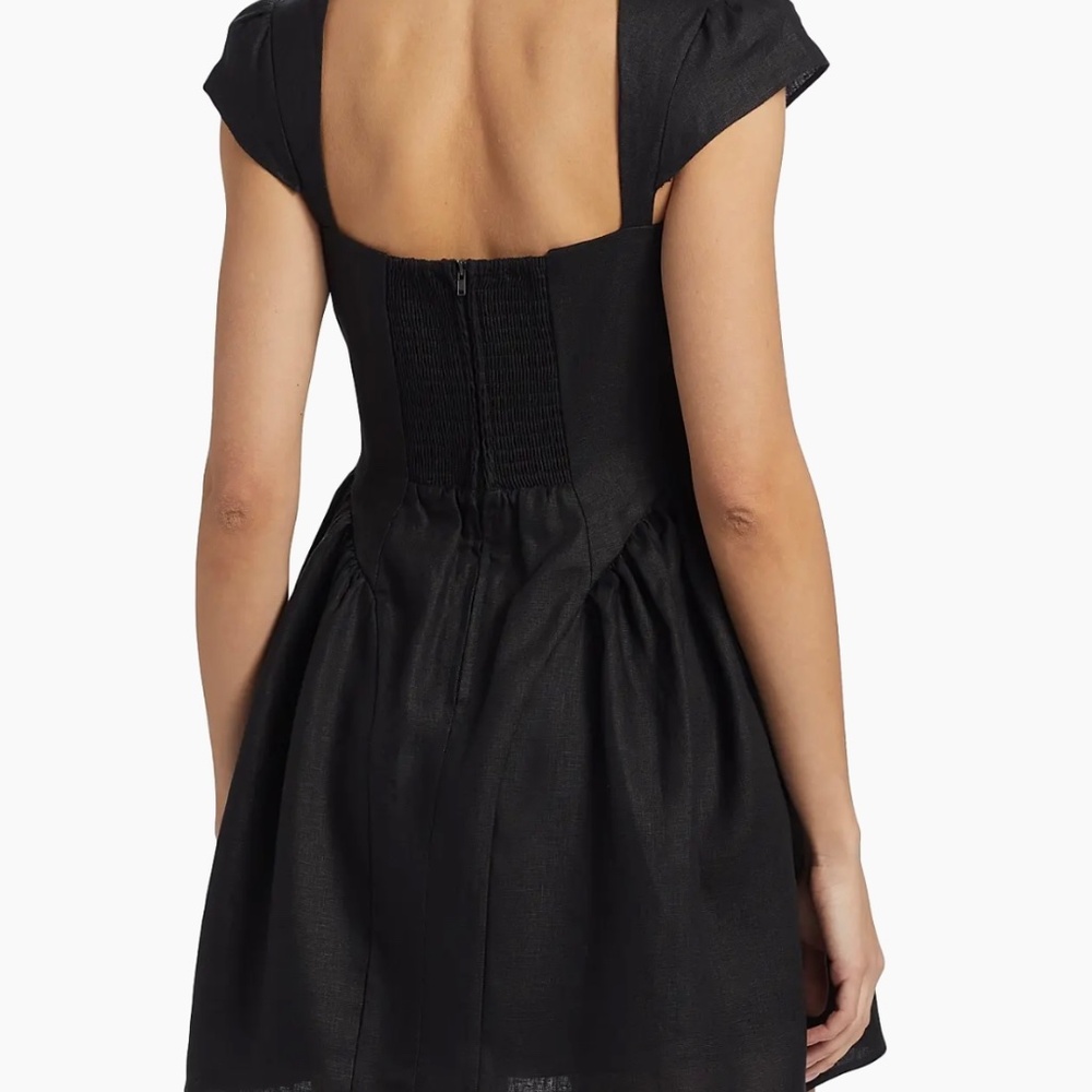 Reformation Oaklyn Linen Dress size 8, NWT - Picture 5 of 13